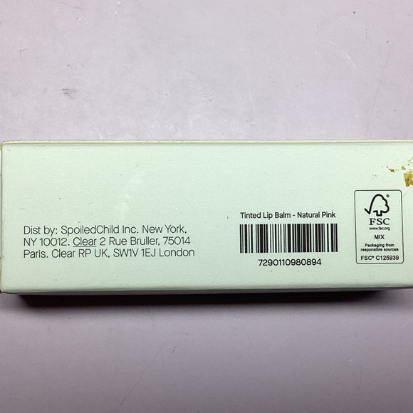 Spoiled Child Conditioning Tinted Lip Balm In Natural Pink 4g - Picture 3 of 3